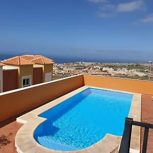 Roque Del Conde With Private Pool, Terrace With Fantastic Sea Views, Wifi, Garden, Garage , Adeje España